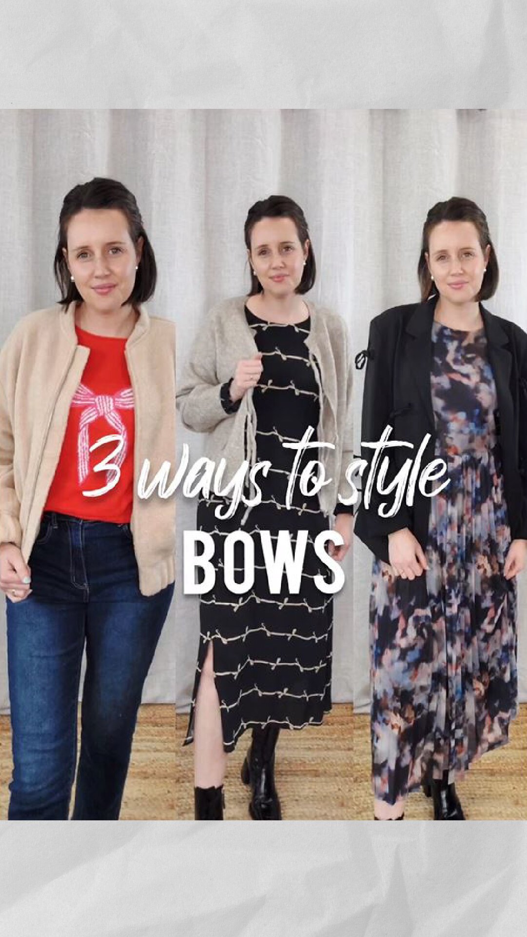 Bows 3 Ways